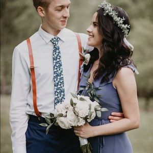 Tobi Kristen Slate Wrap maxi dress size S